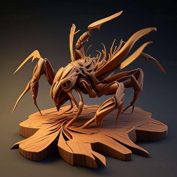 3D model Entomophaga (STL)